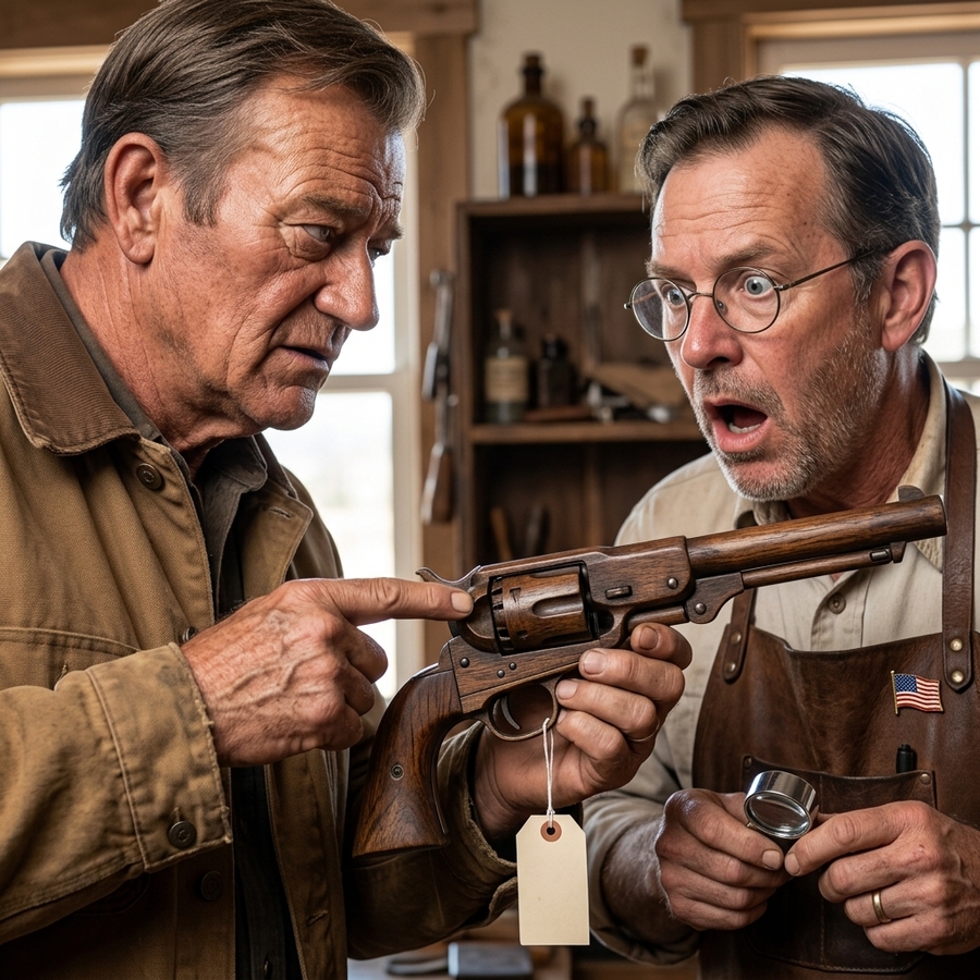 A $15 Price Tag, a Forgotten Shelf: How John Wayne Taught a Man to Truly See