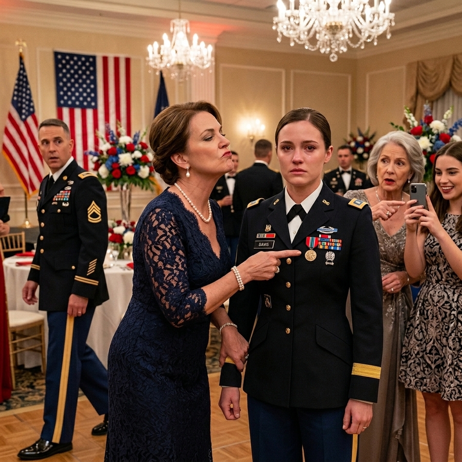 I Was The Invisible Daughter My Family Ignored. At My Brother’s Promotion, The General Recognized Me—and The Dark Secrets My Family Had Buried Finally Came To Light