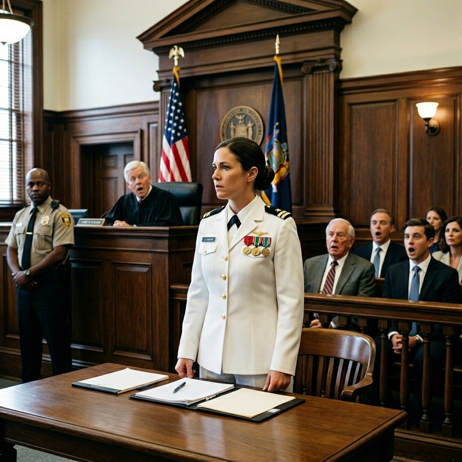 My Family Laughed When I Entered The Courtroom In Uniform, But The Judge’s Whisper Revealed A Secret That Destroyed Them—and Revealed Who I Truly Am