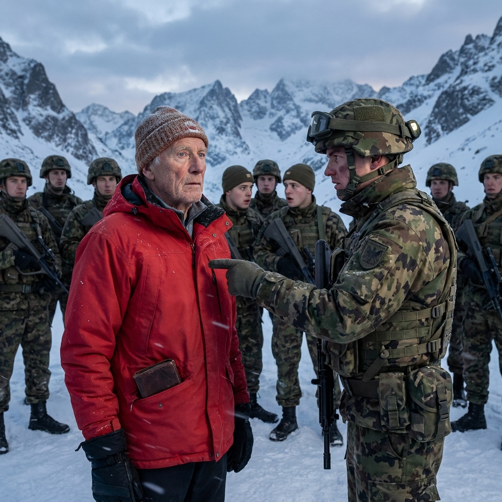 My men treated an 82-year-old Medal of Honor recipient like a stray dog on a frozen mountain. I walked to the colonel and placed a worn leather wallet down without a word. He said close the doors.