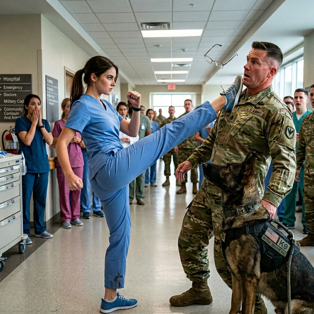 He threw me against a barricade in front of 500 soldiers. I knocked him down in two seconds. A few hours later, I was the one who saved his life.