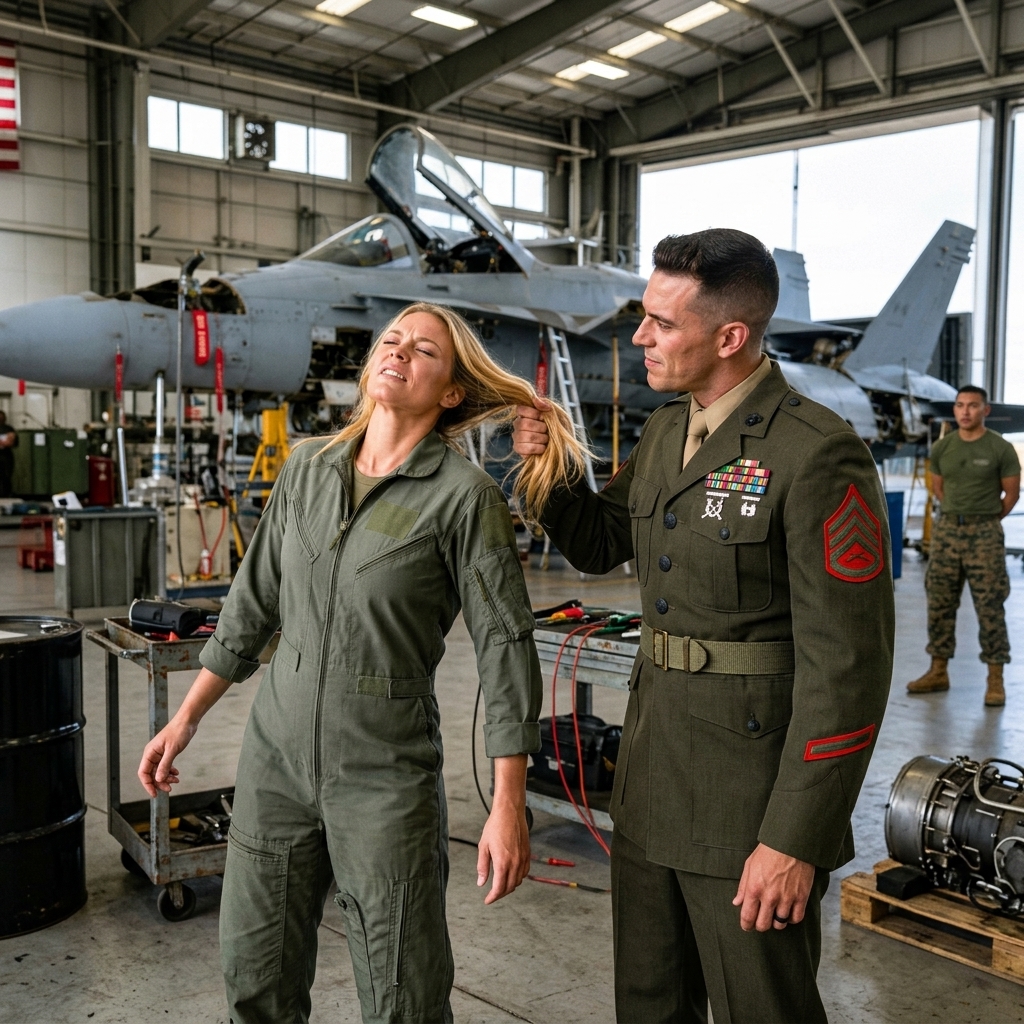 The sergeant grabbed my hair on the hangar floor and laughed for his crew. I walked to the general’s stand and set down four red tags. He stopped laughing.