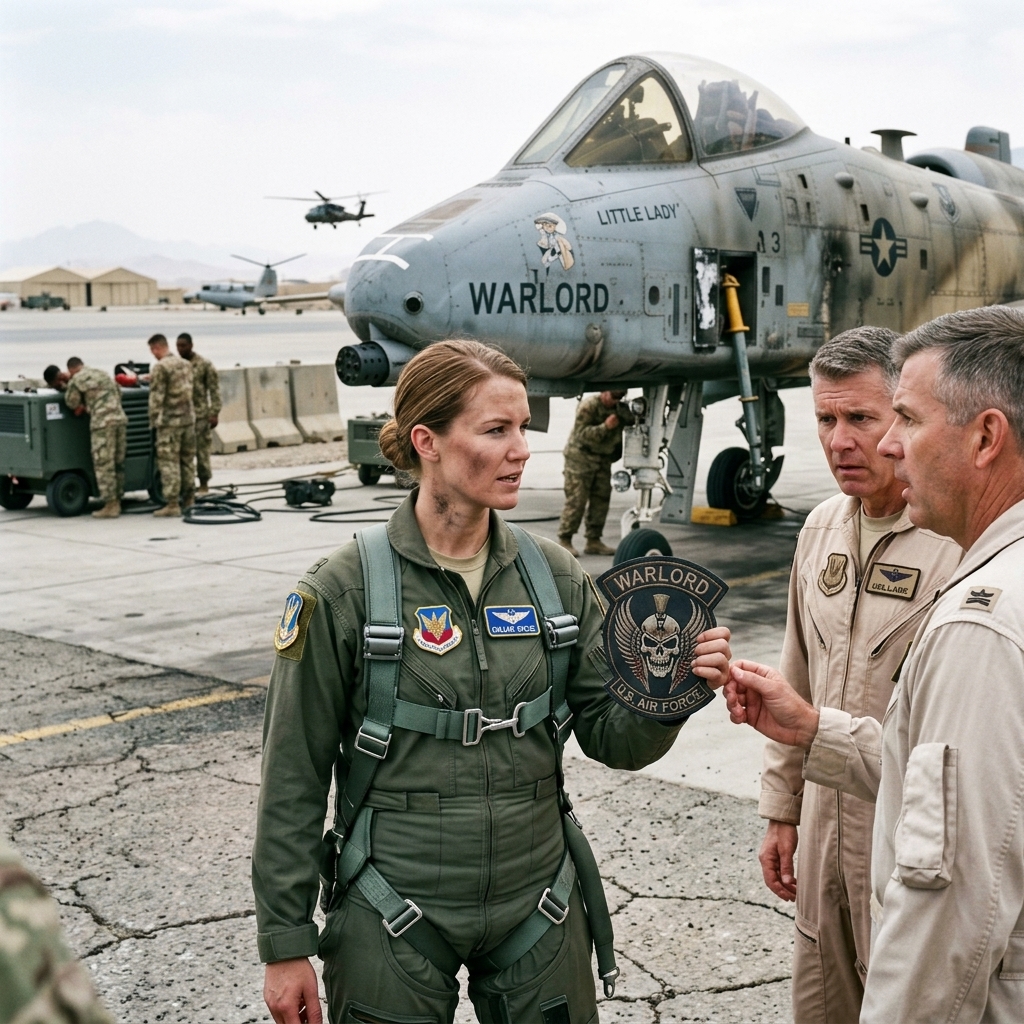 My Squadron Commander Mocked Me in the Briefing Room for Being Too Small to Handle the A-10—Then I Saved His Life With a Danger-Close Gun Run and Finally Velcroed on My “WARLORD” Combat Patch