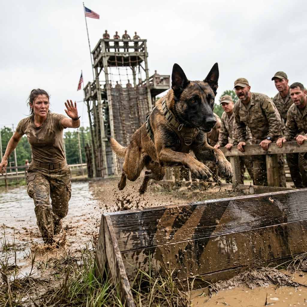 THE VETERANS CALLED MY DOG A BROKEN WEAPON AND LAUGHED WHEN I FELL — THEN THEY WATCHED US ATTEMPT THE IMPOSSIBLE IRON DOG