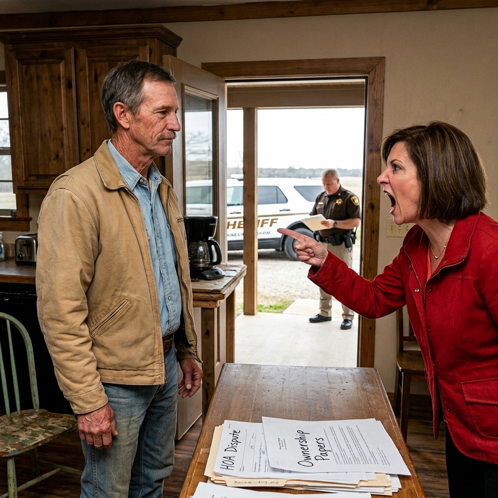 She said I needed PERMISSION to enter — The HOA had taken over my 1,500-acre ranch house