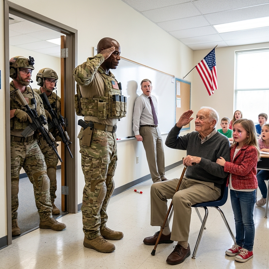 My granddaughter’s teacher called me a stolen valor fraud in front of her fourth-grade class.
