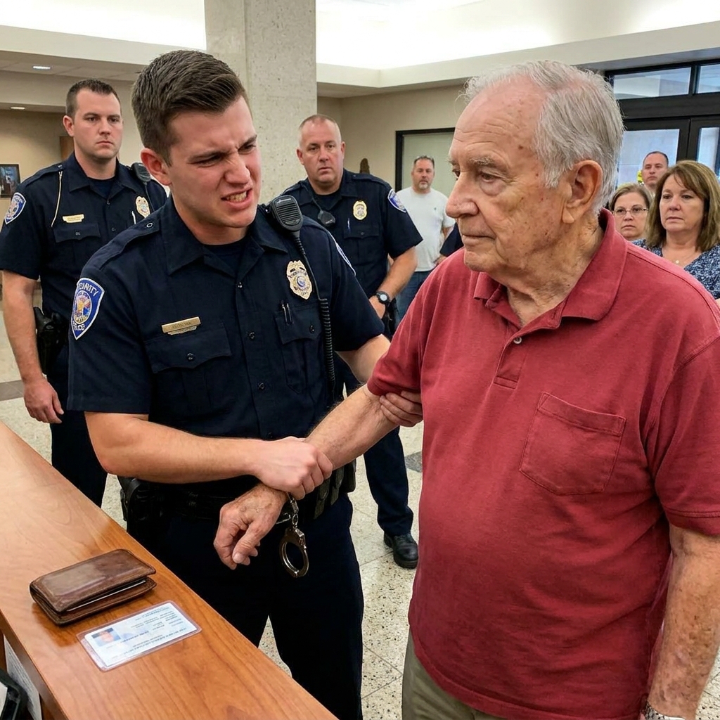 The security officer mocked the veteran in cuffs until a junior analyst noticed his UDT tattoo and made one phone call.