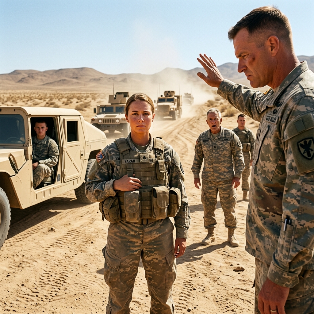 They left me standing in a hundred and eight degree desert with no radio, no support, and three rounds of ammunition