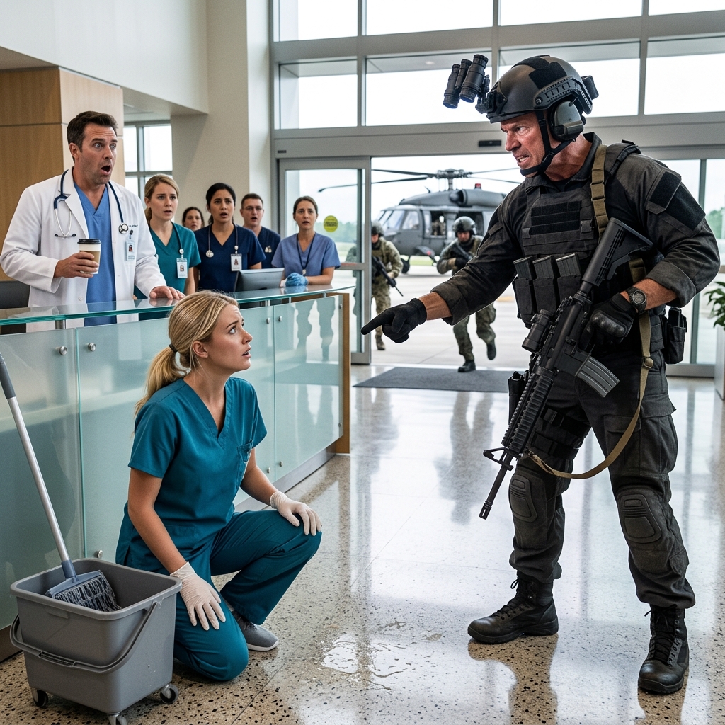 The Quiet Nurse Everyone Ignored—Until a Navy Helicopter Came for Their SEAL Combat Surgeon