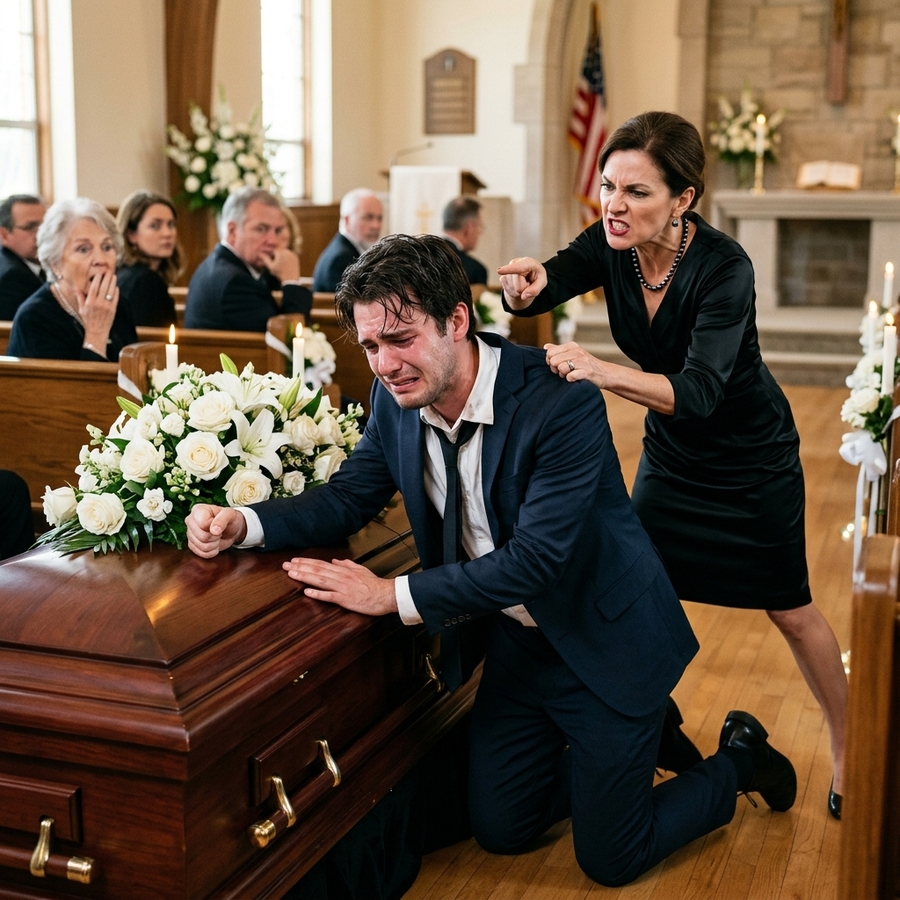 My Stepmother Said The Sealed Casket Was For Our Protection — Until I Heard My Father’s Frantic Thumping Inside. What Exactly Was Going On?