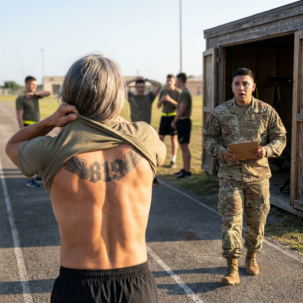 They Ordered Her to Remove the Uniform — Then Froze at the Tattoo Everyone Feared