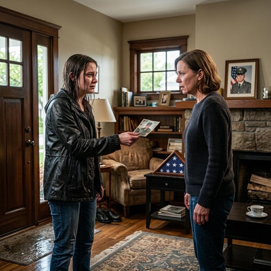 When I Burst Into A Stranger’s House To Escape Armed Men, I Saw My Father’s Photo— And The Woman In The House Said, “That’s My Father”