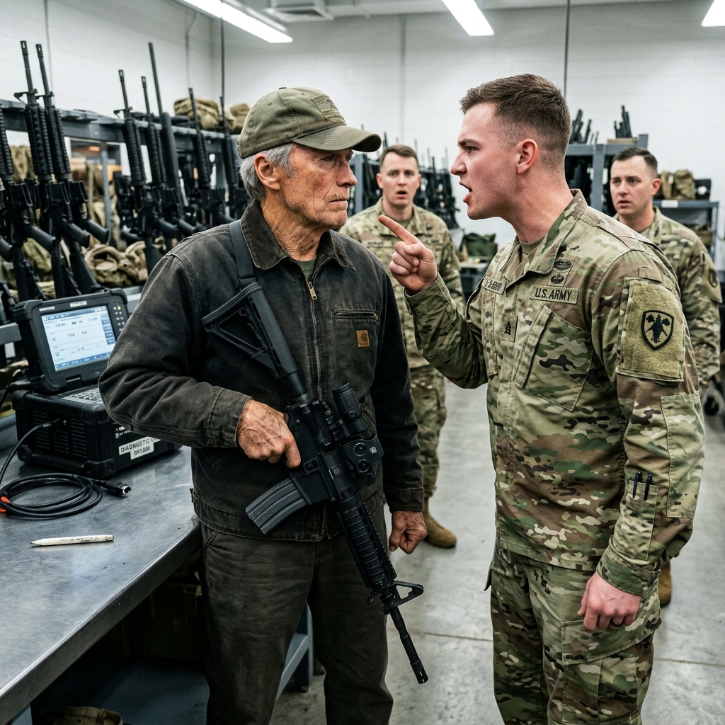 A smug staff sergeant trusted a $47,000 computer over my forty years of service — when his perfect rifles failed my simple test, his career was on the line.