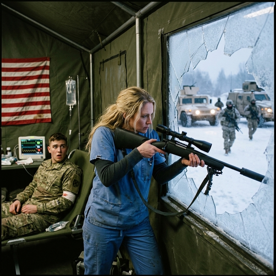They Thought I Was Just a Quiet Nurse— Until The Shooting Started, They Found Out I Was a Navy SEAL And The Only One Who Could Save Them
