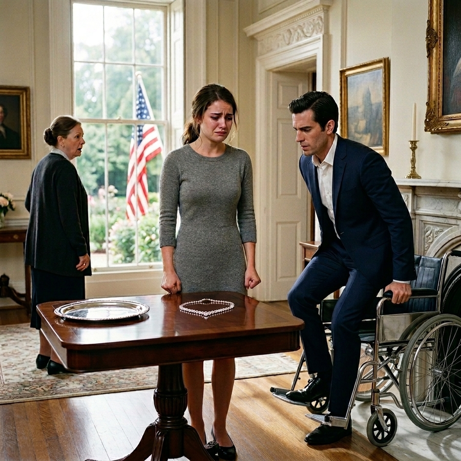 I Was A Caretaker Accused Of Theft, But The Crippled Duke Of The Mansion Rose From His Chair And Declared Me His Fiancée