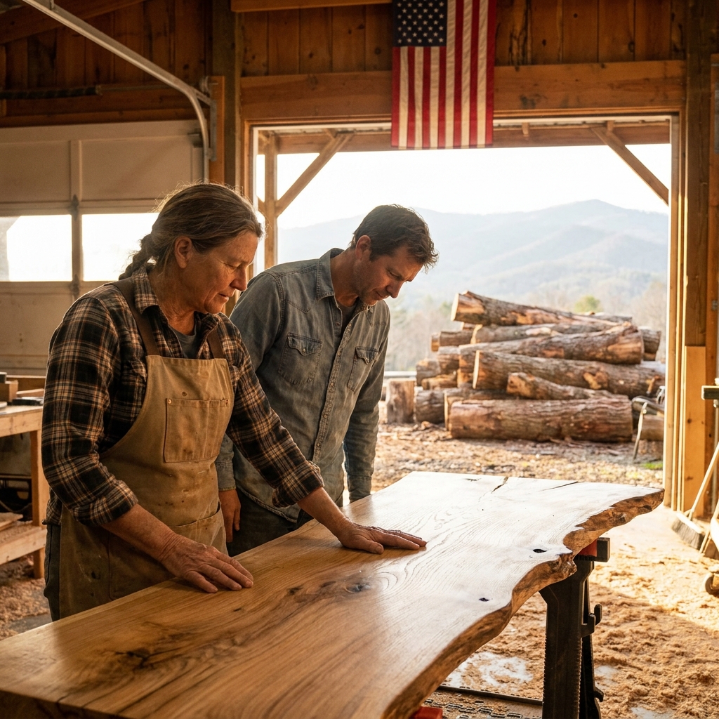 The Hidden Heirloom: How Discarded Oak Transformed a Quiet Life and Built an American Legacy