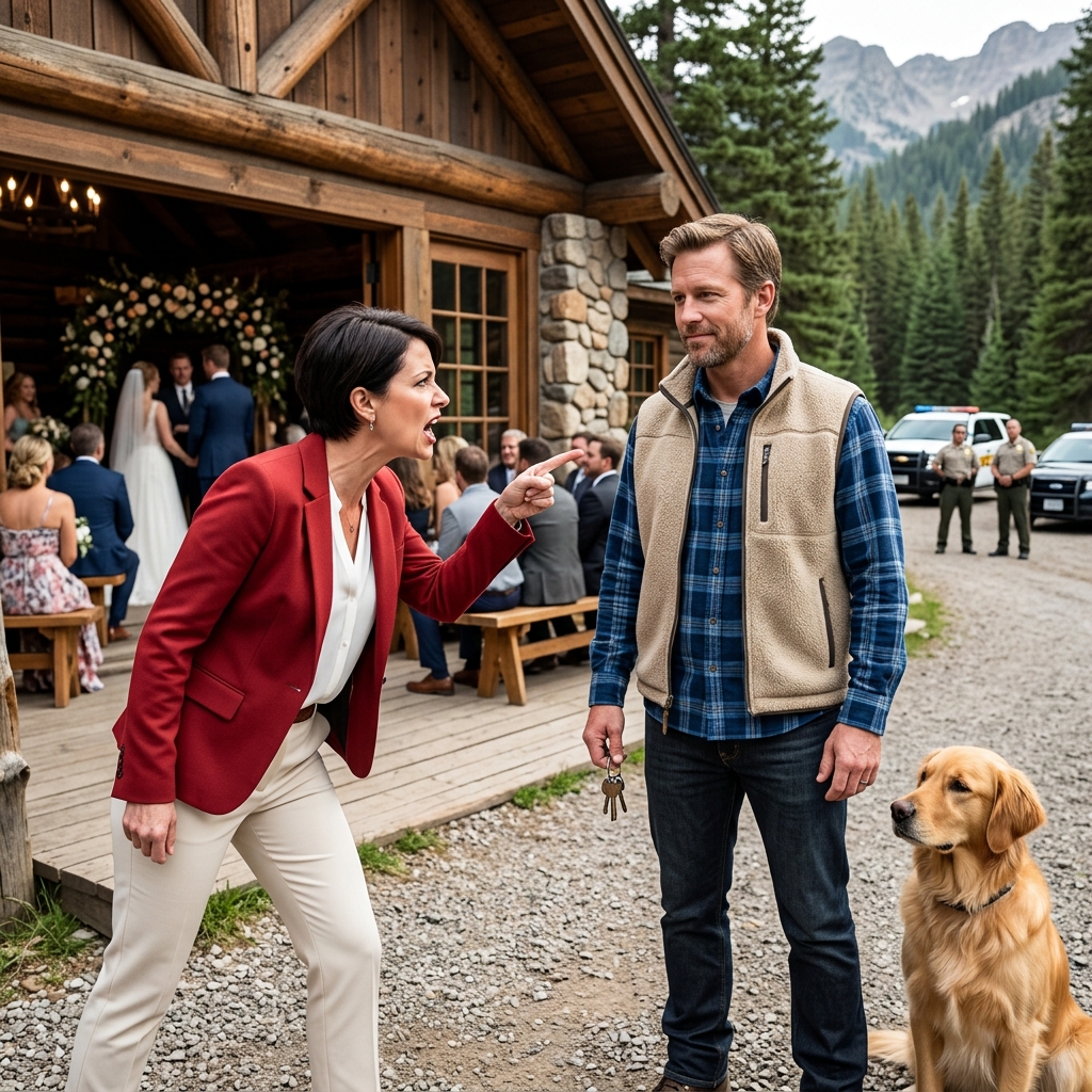 I Found HOA Karen Hosting a Wedding in My $9M Ski Lodge — Deputies Shut It Down Mid-Ceremony 
