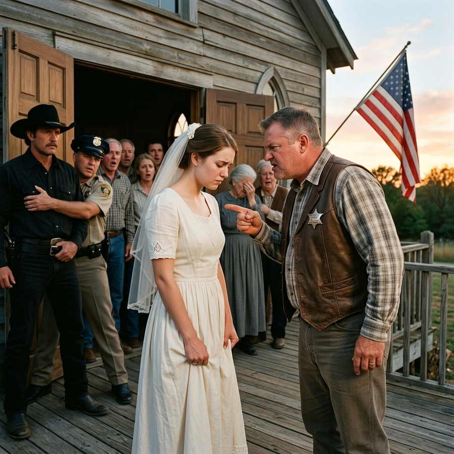 A Cowboy Offered Me a Job, Then Demanded I Marry Him by Sunset. I Agreed Out of Fear—Then the Sheriff Arrived