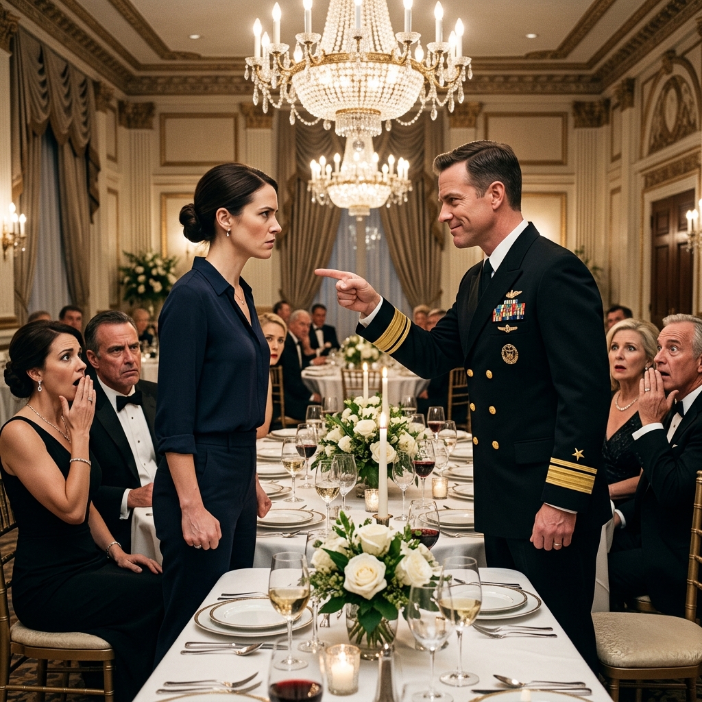 MY FAMILY MOCKED ME AS AN UNEMPLOYED FREELOADER AT A DINNER PARTY — THEN A NAVY SEAL KICKED THE DOORS IN TO SALUTE ME.