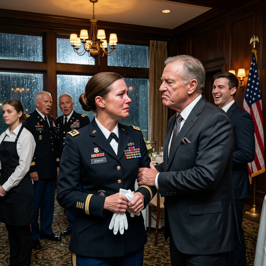 My Father Mocked My Army Career at Grandpa’s Funeral, Then a Pentagon Official Saluted Me – And Everything Changed Instantly