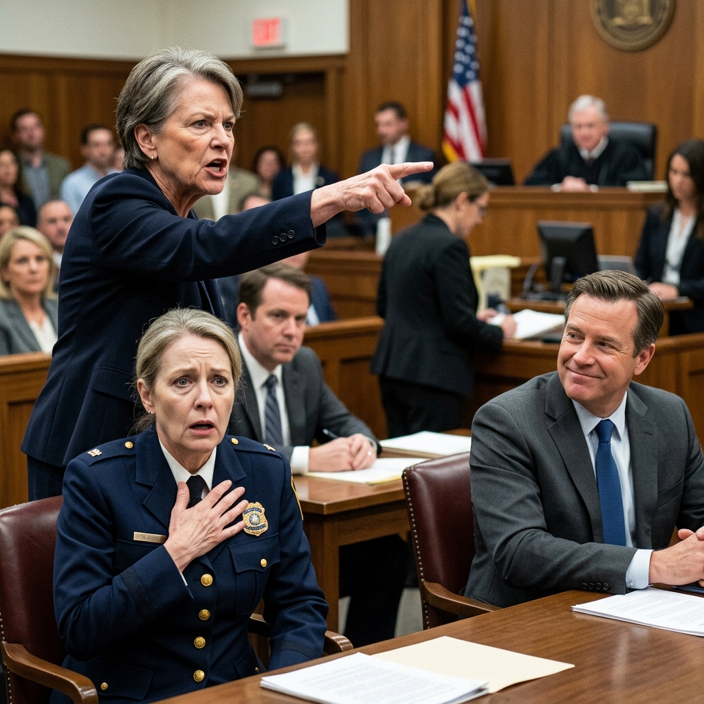The whole courtroom froze as an Army trauma doctor rushed the bench — after a mother-in-law accused a retired Lieutenant Colonel of faking her collapse.