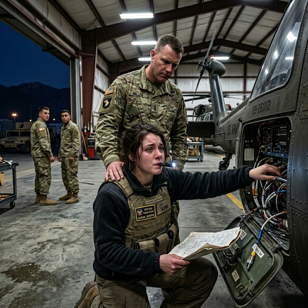 They erased my 1,400 flight hours and called me the intern for six weeks. When every pilot on this base collapsed from poisoned fuel, 380 special operators had no one left to bring them home. I climbed into the left seat and held what my father left me — a note I couldn’t open yet, a badge I hadn’t earned yet, and a name. Stamper.