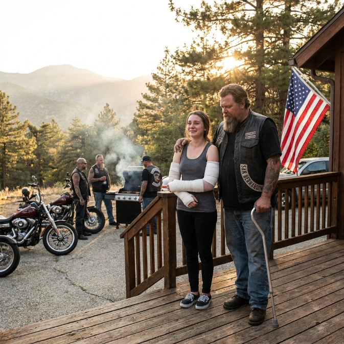 The Silent Vow: A Deaf Woman’s Act of Courage and the Unbreakable Bond of a Biker Brotherhood