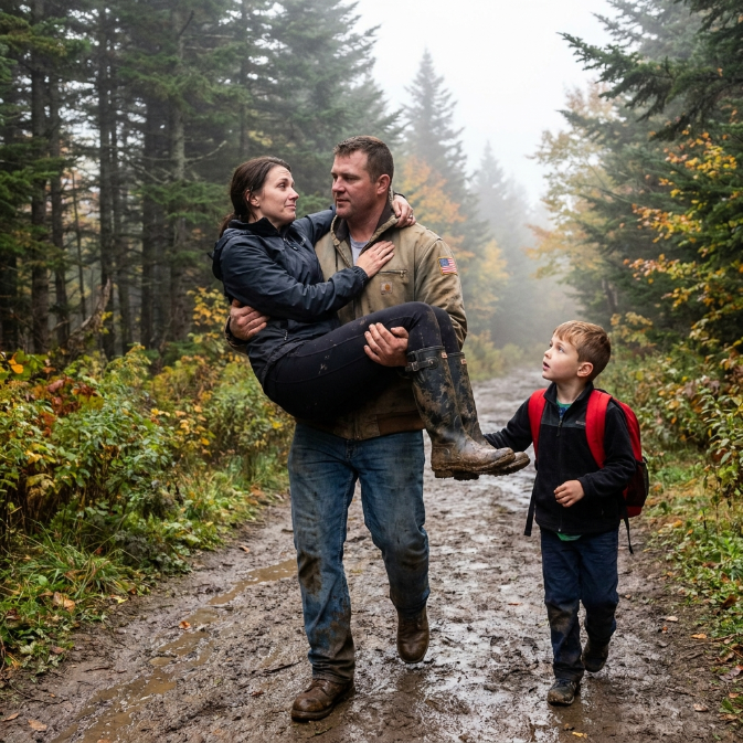 The Weight of the Journey: How a Sudden Stumble on a Mountain Trail Forged an Unbreakable Bond