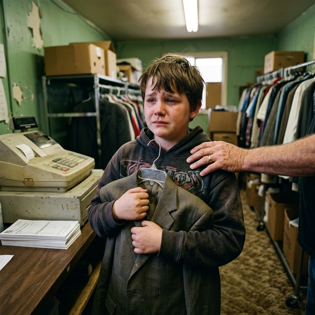 WHOLE STORY: I broke a tiny rule at my Springfield thrift shop to let a heartbroken teenage boy named Jason afford a graduation suit he couldn’t possibly buy