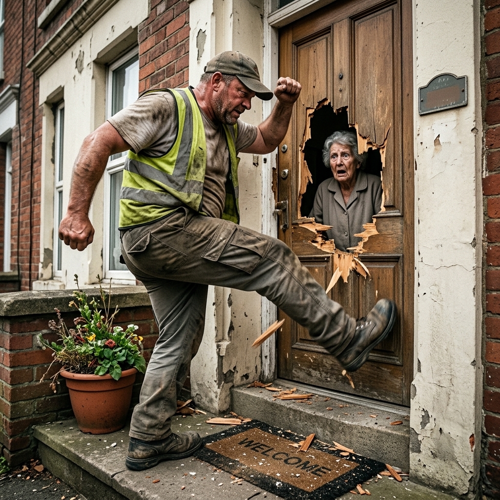WHOLE STORY: When a garbage truck driver noticed an 82-year-old widow’s trash can still sitting by her garage instead of the curb on Tuesday morning, he ignored his company’s strict schedule and ran up