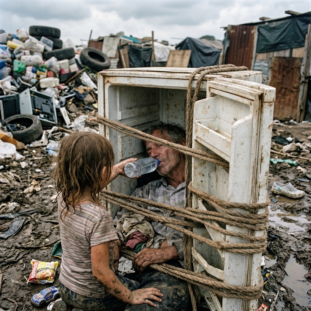WHOLE STORY: I was a hungry eight-year-old girl digging through trash when I heard a muffled cry from a refrigerator tied shut