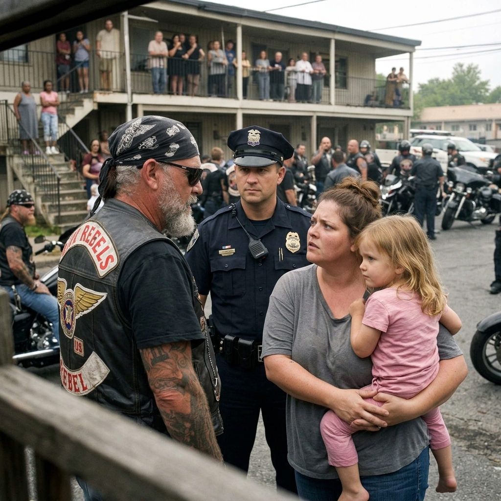 WHOLE STORY: At 7 AM on a clear morning, 100 Hells Angels surrounded my run-down apartment—and my own neighbors pointed fingers at me for helping one of their own