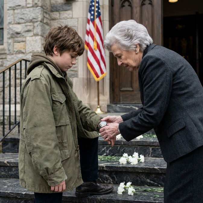 The Scattered White Carnations, a Silver Watch, and the Unspoken Promise That Forged a Legacy