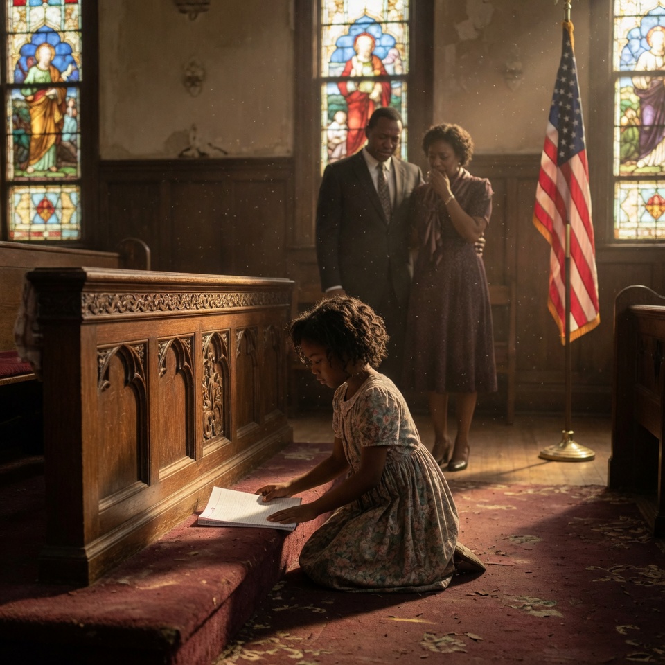 Forty-Nine Hidden Letters to the Altar: How a Spilled Purse Answered a Grieving Orphan’s Prayer