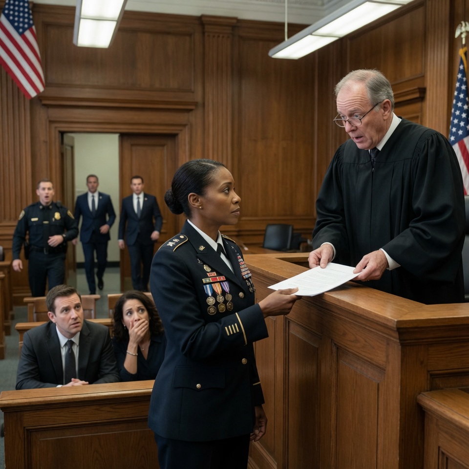 My brother called me a failure in open court while my mother sat silent. I handed the judge one piece of paper and watched his face change. Then he said no one leaves.