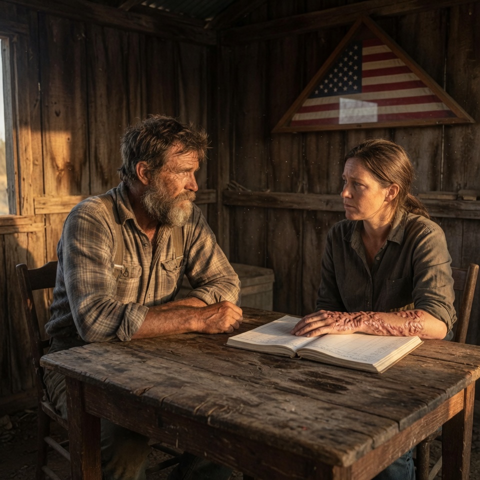 A Town Deemed Her Broken, But When the Montana Rancher Handed Her His Ledger, She Saved Them All