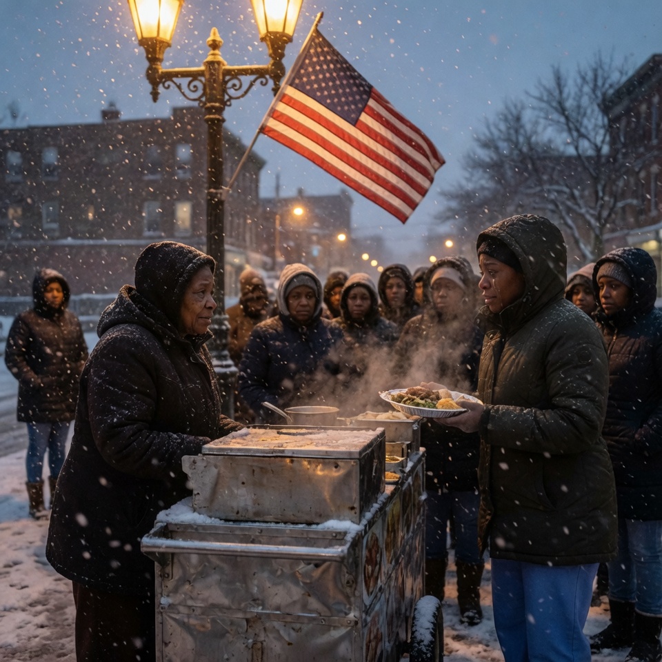 The Food Cart of Second Chances: How Ten Years of Silent Giving Returned to Save a Motherless Woman