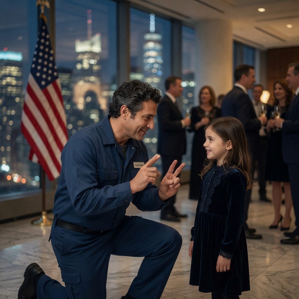 The Janitor Who Saw the Invisible Girl: How a Few Silent Words Resurrected a Shattered Family