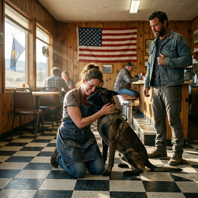 The Ghost in the Diner: A Navy Medic’s Decade of Exile and the Loyal K9 That Brought Her Home