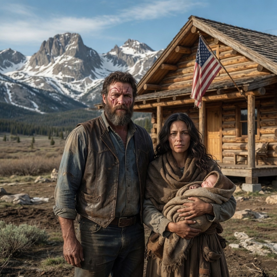 The Wolf and the Winter: How a Mountain Man’s Promise Saved a Mother from the Freezing Void