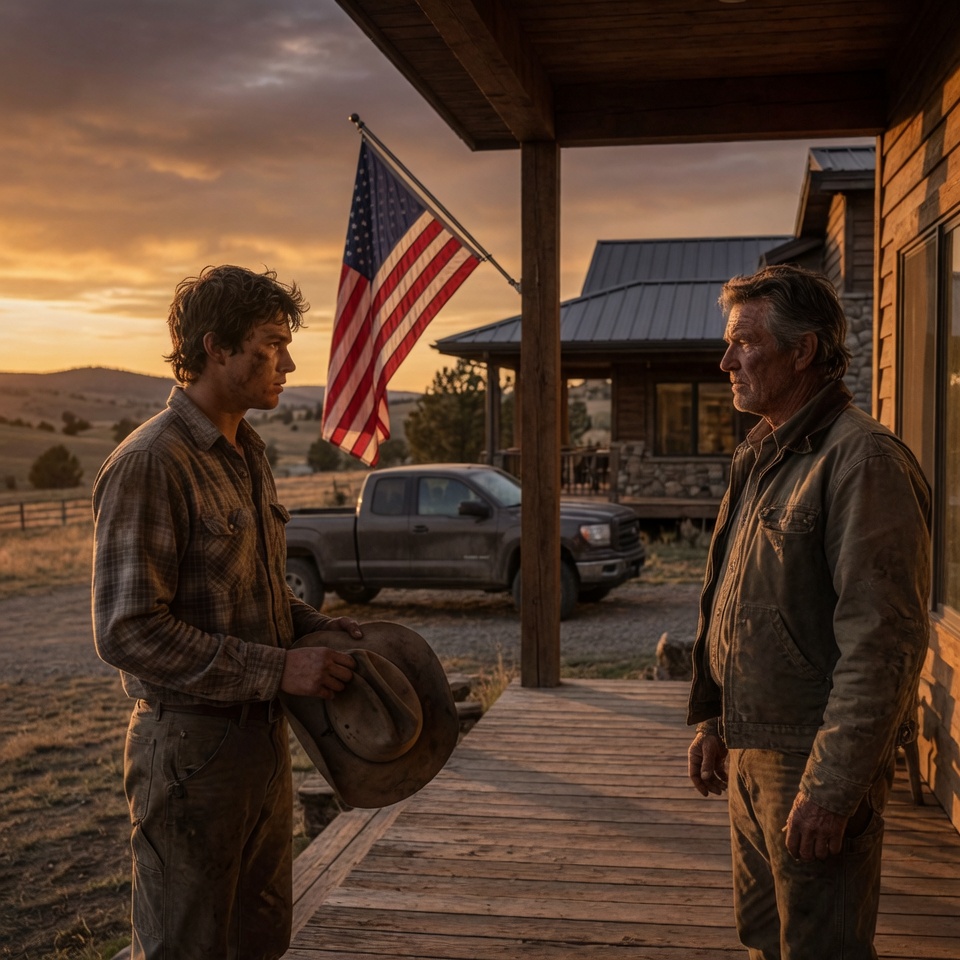 The Weight of a Montana Winter: A Rancher’s Timeless Test of a Young Cowboy’s True Character