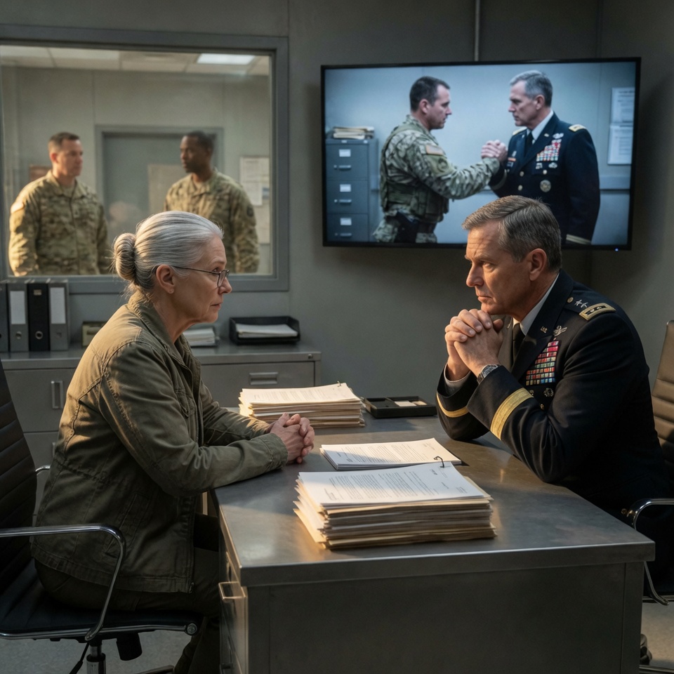 A colonel told a 60-year-old grandmother she was a useless civilian in front of 300 soldiers. He didn’t see the faded CWO5 insignia on her collar until his arm was already broken.