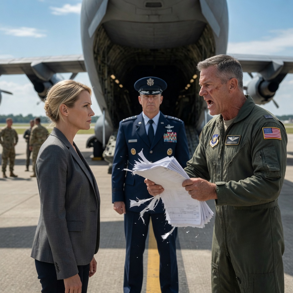 TSgt Toliver tore up my boarding pass at Ramstein, called me a tourist in front of everyone, then logged me as a no-show. But when Chief Lindholm scrolled all the way down the manifest, he sat down hard.