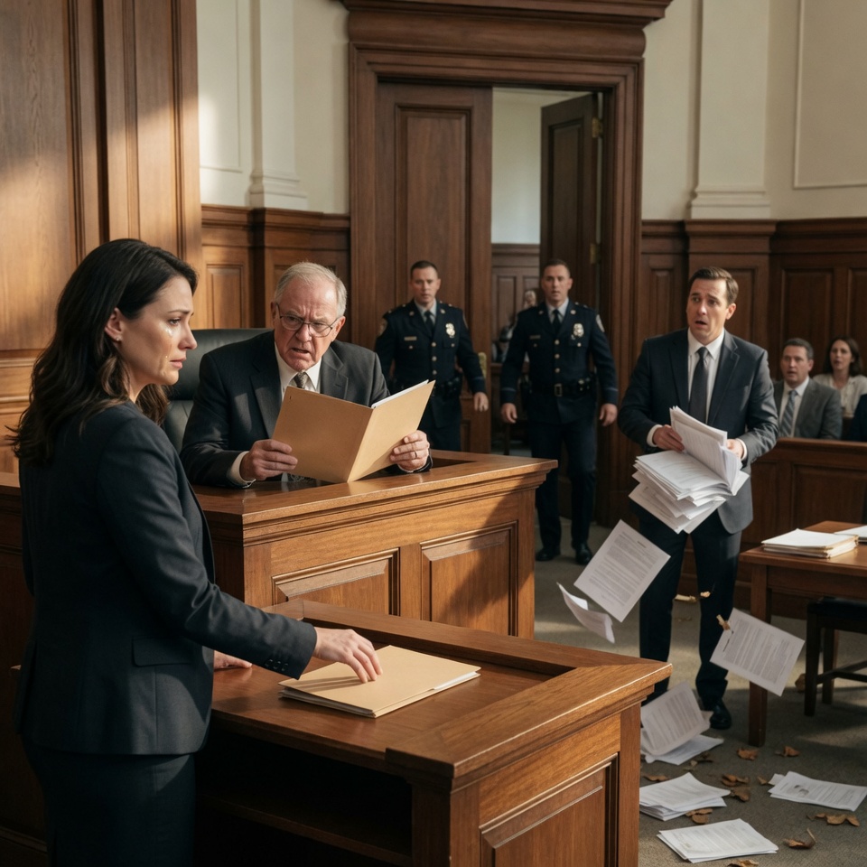 My brother called me a fake veteran in open court while my mother looked away and said nothing. I walked to the judge’s bench and placed a tan folder down without a word. He said close the doors.