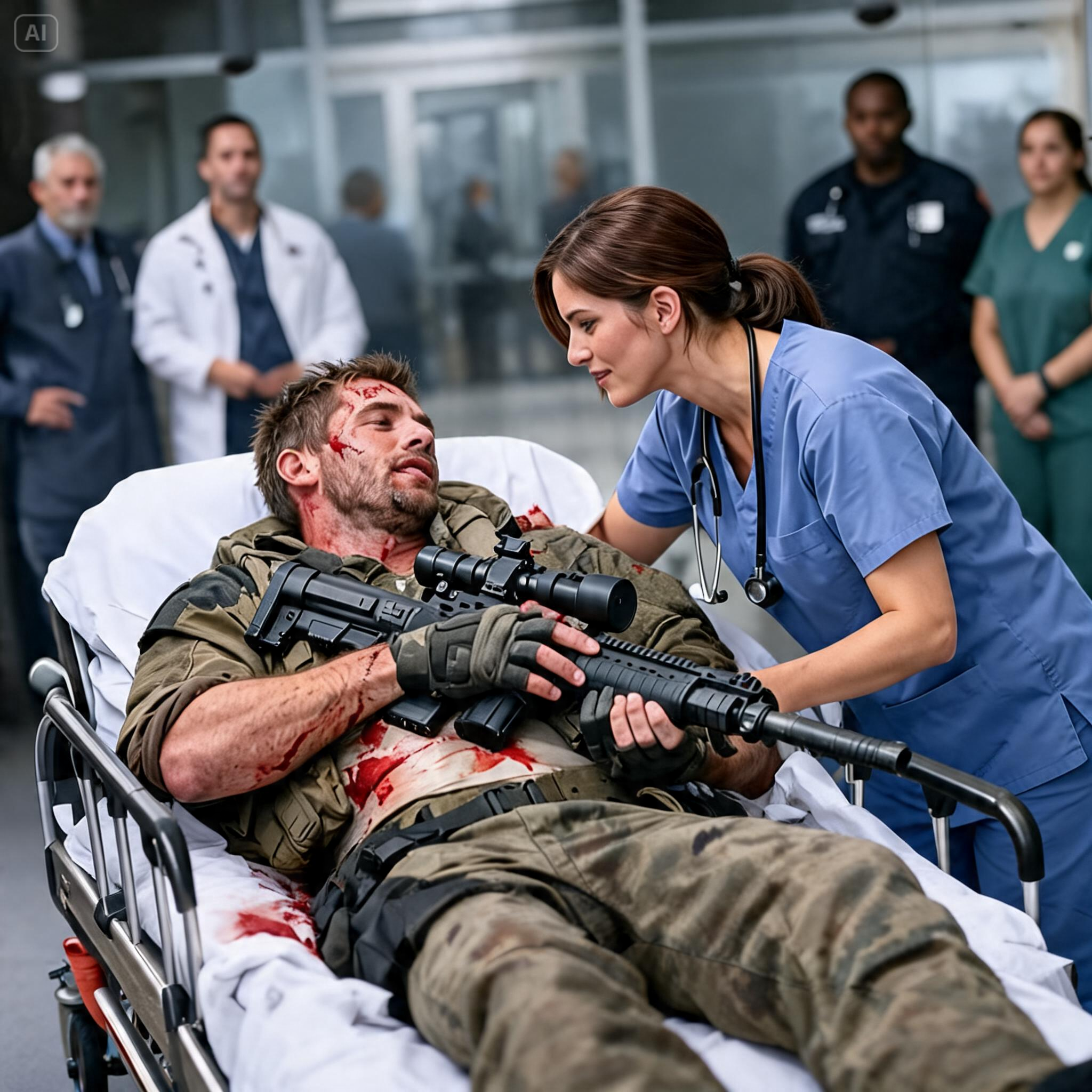 A SEAL SNIPER WAS DYING AND NO DOCTOR COULD HELP, UNTIL THE NEW NURSE WHISPERED HIS CALL SIGN…