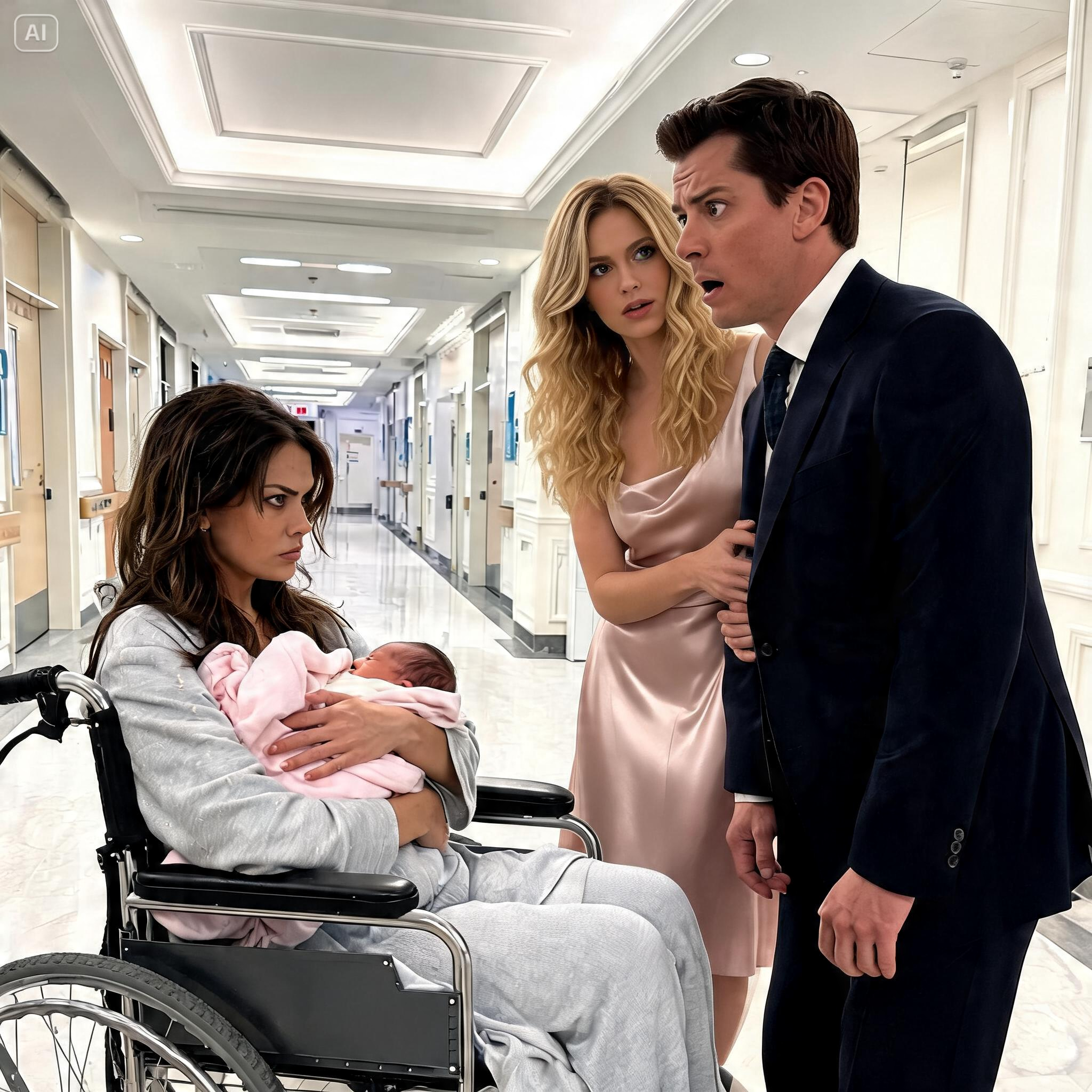 ABANDONING HIS PREGNANT WIFE WHO WAS ABOUT TO GIVE BIRTH, THE HUSBAND WENT TO A PARTY WITH HIS MISTRESS! HEARTBROKEN, SHE DEMANDED A DIVORCE, BUT HE KNELT, CRIED, AND BEGGED HER TO COME BACK!