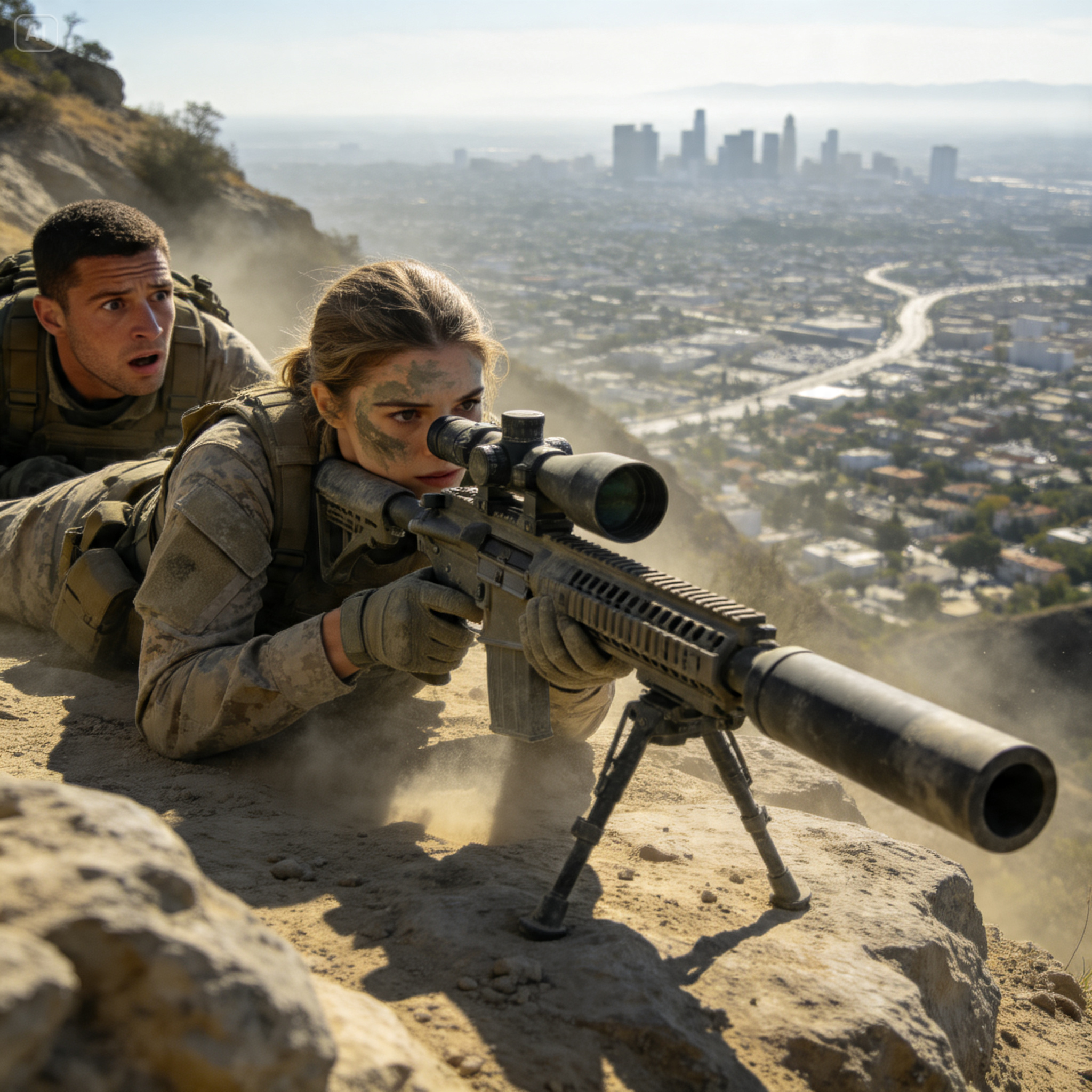 MARINES RIDICULED THE FEMALE SNIPER, UNTIL 5 TARGETS DROPPED WITHOUT WARNING…
