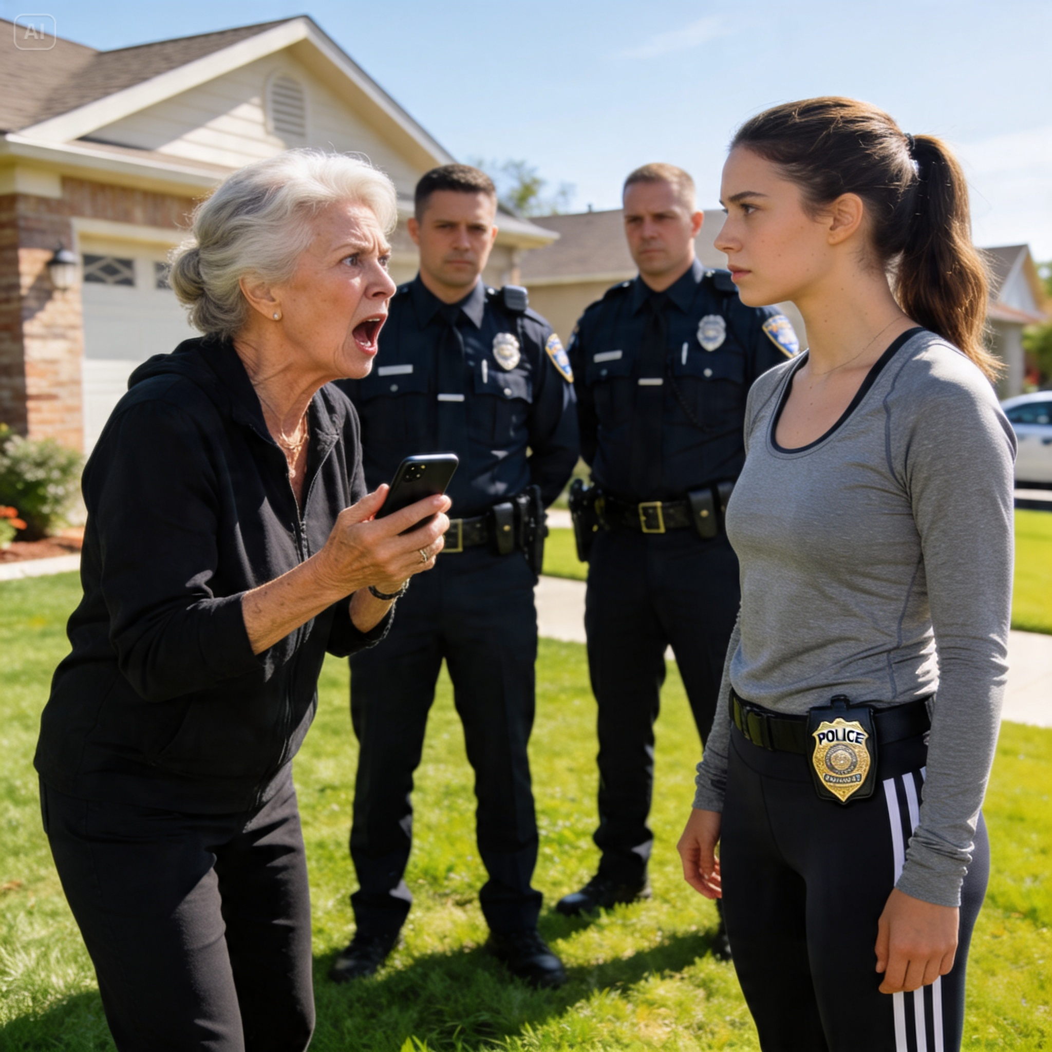 HOA KAREN CALLED THE COPS ON MY WIFE FOR ‘WEARING A GUN’, BUT DIDN’T KNOW SHE’S THE NEW CHIEF OF POLICE!! SO THAT…