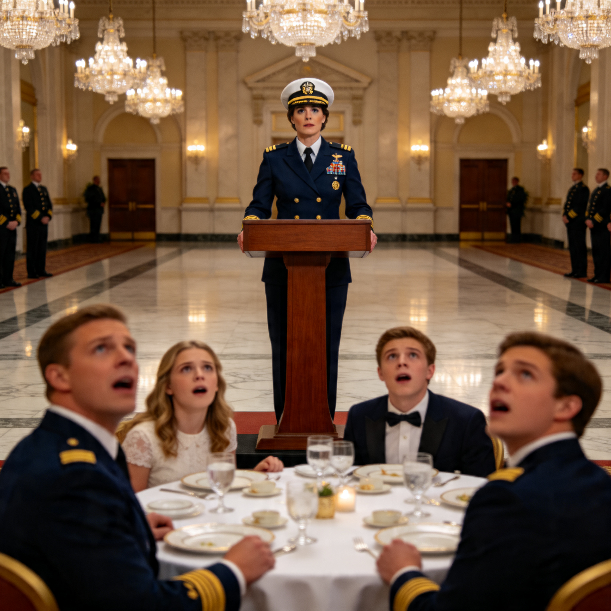“I AM TELLING YOU IT IS JUST PR,” JESSICA GIGGLED, RIGHT BEFORE THE SECRETARY OF THE NAVY CALLED MY NAME IN WASHINGTON D.C.