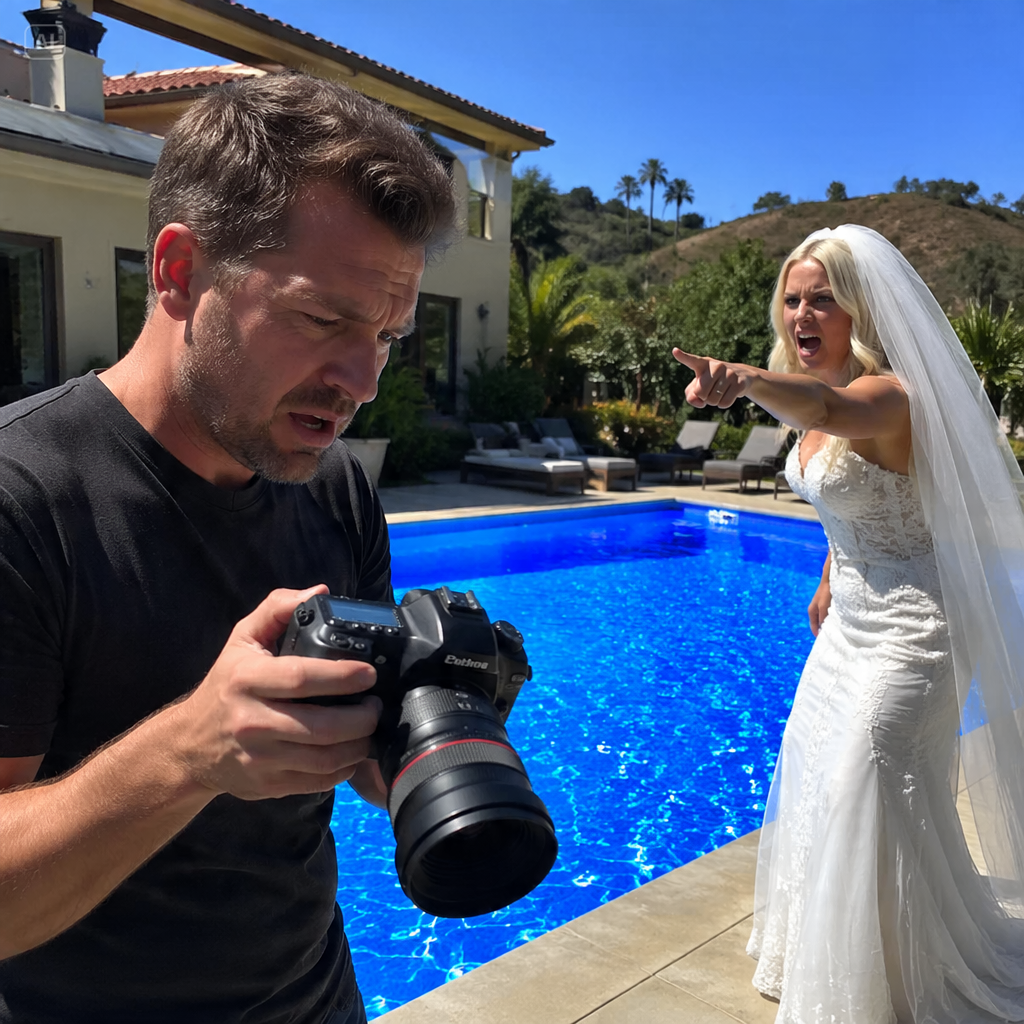 HOA KAREN STOLE MY POOL FOR HER BRIDAL SHOWER, BUT NOW THE PHOTOS ARE ALL BLUE!!
